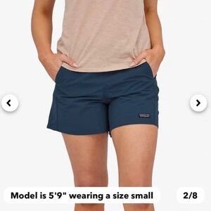 Patagonia Women's 5" Baggies Shorts. Size Large.